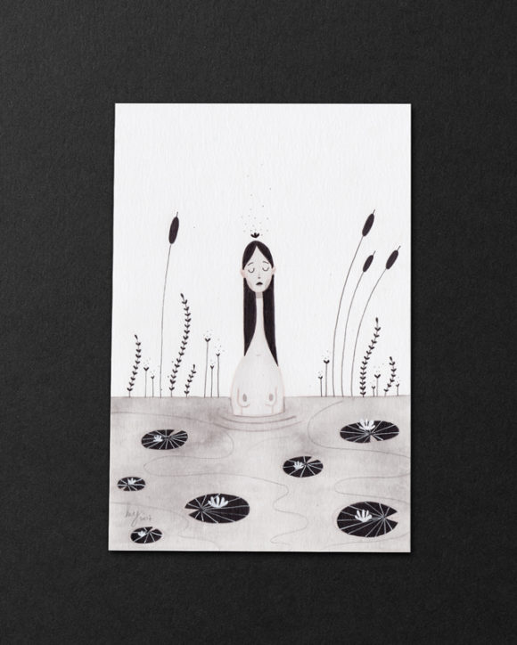 nymphe-original-illustration-shop-meg-chikhani_3 nymphe-original-illustration-shop-meg-chikhani_3
